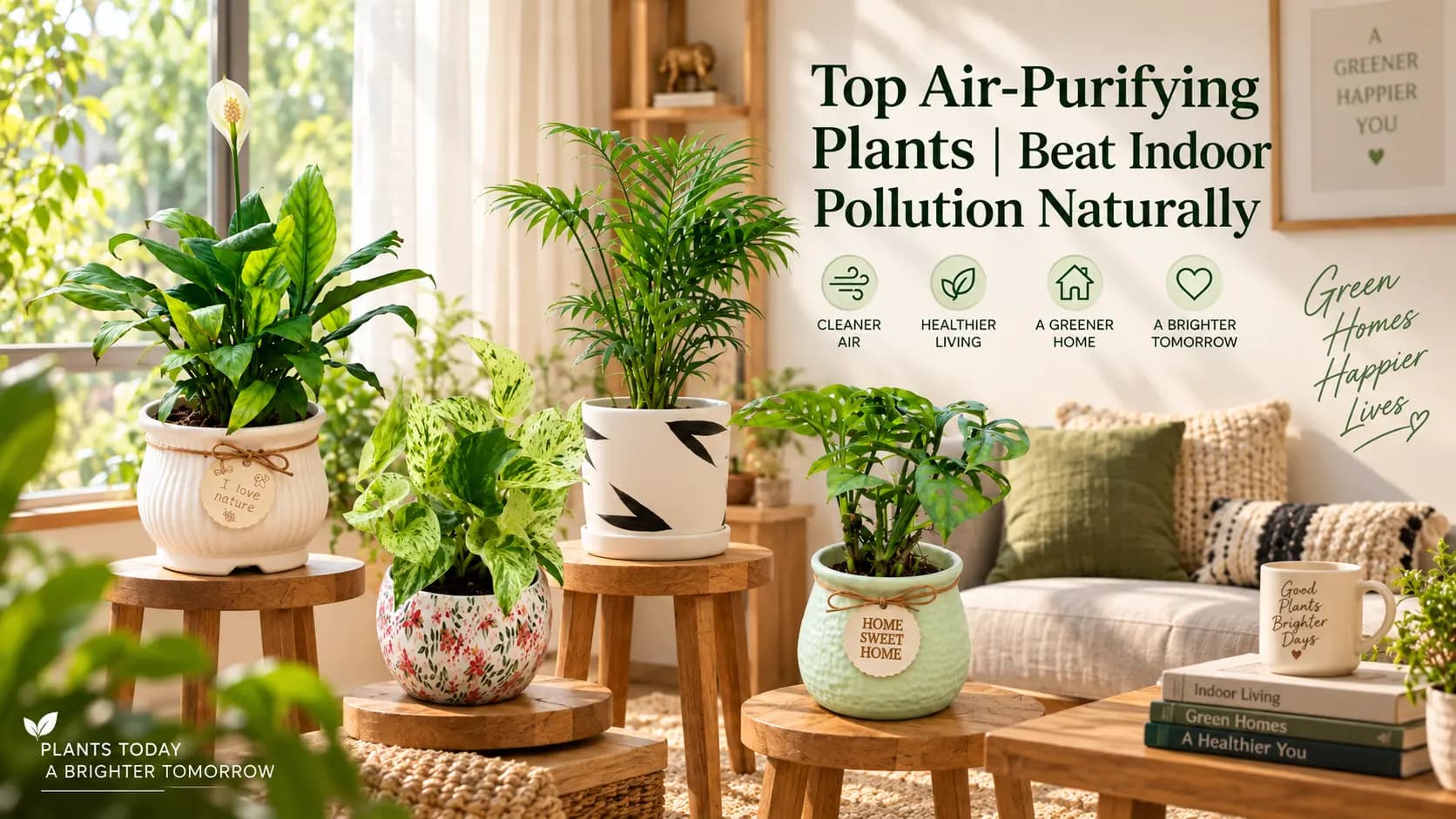 Best Air-Purifying Plants for Delhi NCR Homes